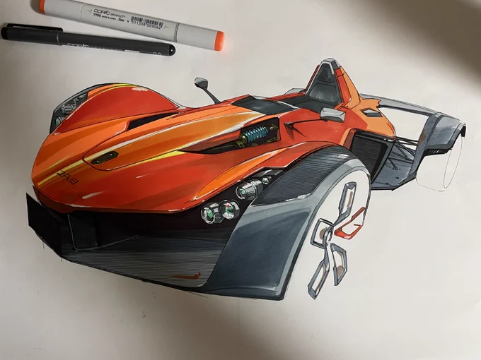 marker sketch 