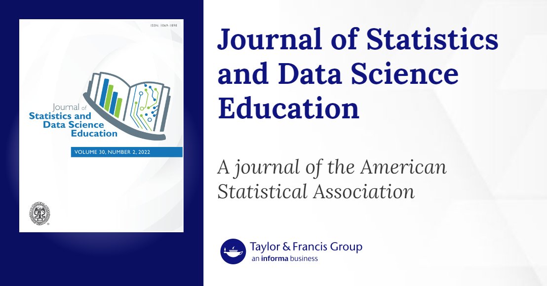 Interested in improving your practice of teaching quantitative #methods? Check out the latest Issue of @JStatEd on the growing importance of #reproducibility & responsible workflow in the #datascience & #statistics curriculum - co-edited by @AnetaPiekut ow.ly/jrXv50LKB4R