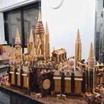 まさに子どもの夢!深夜テンションでお菓子の城を作った!