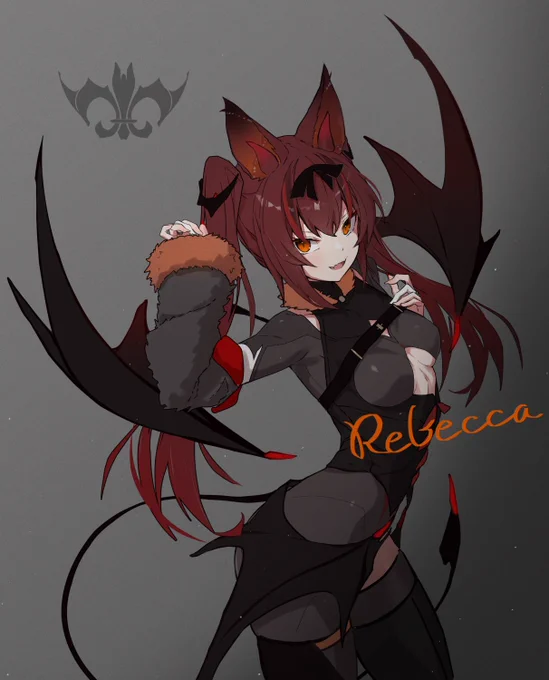 #いいツインテールの日 オリキャラのレベッカ 