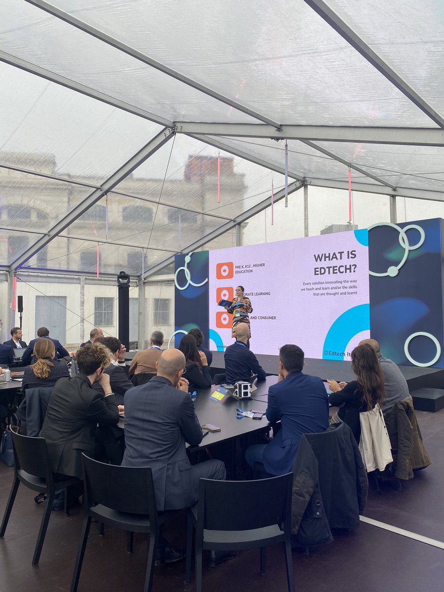 TalentGardenit's tweet photo. “L'innovazione in campo #education non è una scelta. È una sfida sociale e un cambiamento che stiamo già vivendo tutti” - Donatella Solda, Presidente di #EdTechItalia. Segui la diretta live
➡️ https://t.co/qjBXaFsxiB https://t.co/M0xb4Bu1sI