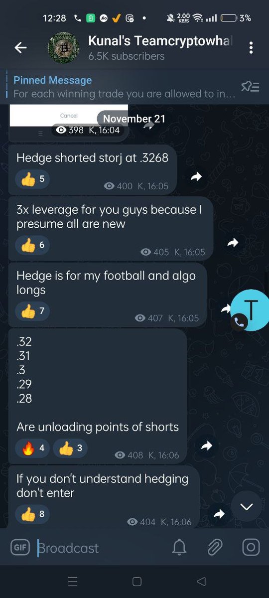 $Storj short done 💸💸
Join us: t.me/teamcryptowhale
#Genesis #Cryptocurency #BTC #dump