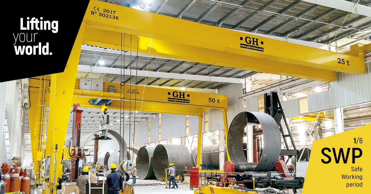 What does the GH General Overhaul include?
The inspection of the fundamental components of the crane's kinematic chain that are not visible in a Standard Preventive Overhaul. 
If you want to know more about the GH General Overhaul service, visit this link: spain.ghcranes.com/servicios/revi…