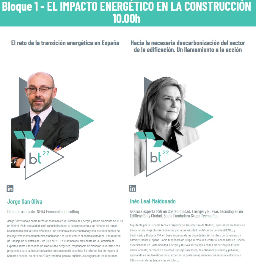 El próximo 30/11 participaré con la ponencia ”Hacia la #Descarbonización del #SectorEdificación Un llamamiento a la Acción” en <a href="/bimtecnia/">BIMTECNIA</a> dentro del Bloque "El impacto energético en la #Construcción" organiza <a href="/ClusterAeice/">AEICE Clúster de Hábitat Eficiente</a> <a href="/jcyl/">Junta de Castilla y León</a> 🔝👉 linkedin.com/feed/update/ur…