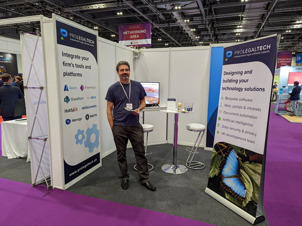 ProLegalTechUK's tweet image. The @LegalexShow is underway; we&apos;ve got all the tea, biscuits and technology solutions you&apos;ll need. #legalex @ExCeLLondon