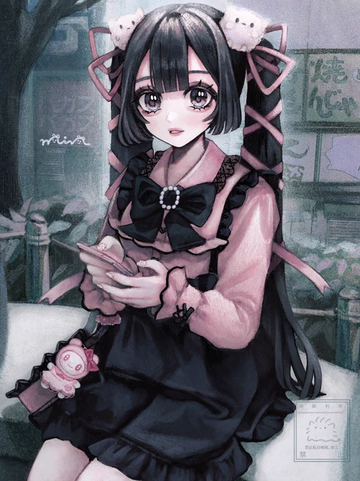 いいツインテールの日らしいので我がアカウントのツインテ美少女秋(しゅう)ちゃんを見さらせやーー!!#いいツインテールの日 