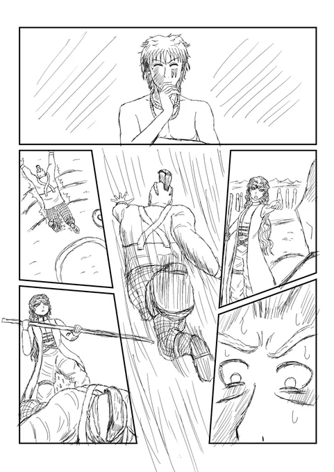 #wip 
棒を構えた途中経過です 