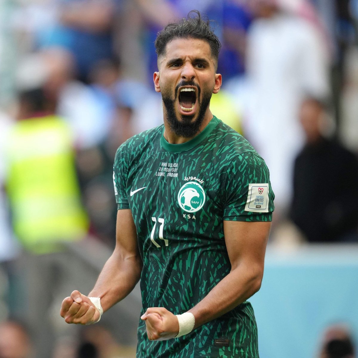 TEAMtalk's tweet image. 🇦🇷 Argentina 1-2 Saudi Arabia 🇸🇦

The Green Falcons are WINNING 🤯

#FIFAWorldCup