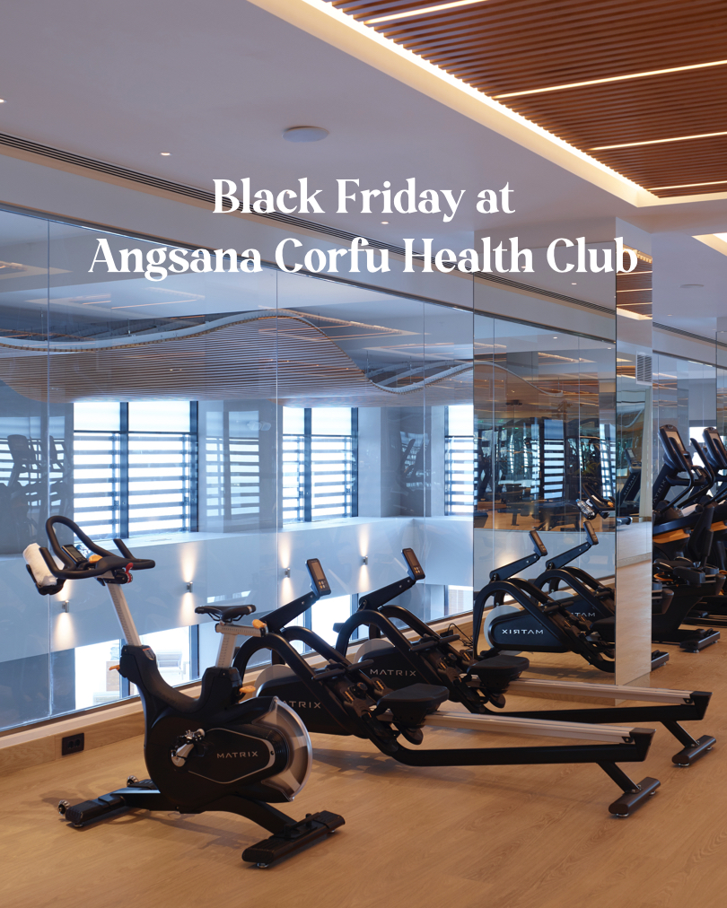This #BlackFriday offer yourself the gift of well-being! Join Angsana Corfu Health Club until November 27th and enjoy a 20% discount on your three-month subscription. Contact us on (+30) 26610 22900 or at spa-corfu@angsana.com and join us today.

#AngsanaCorfu #healthclub #offer