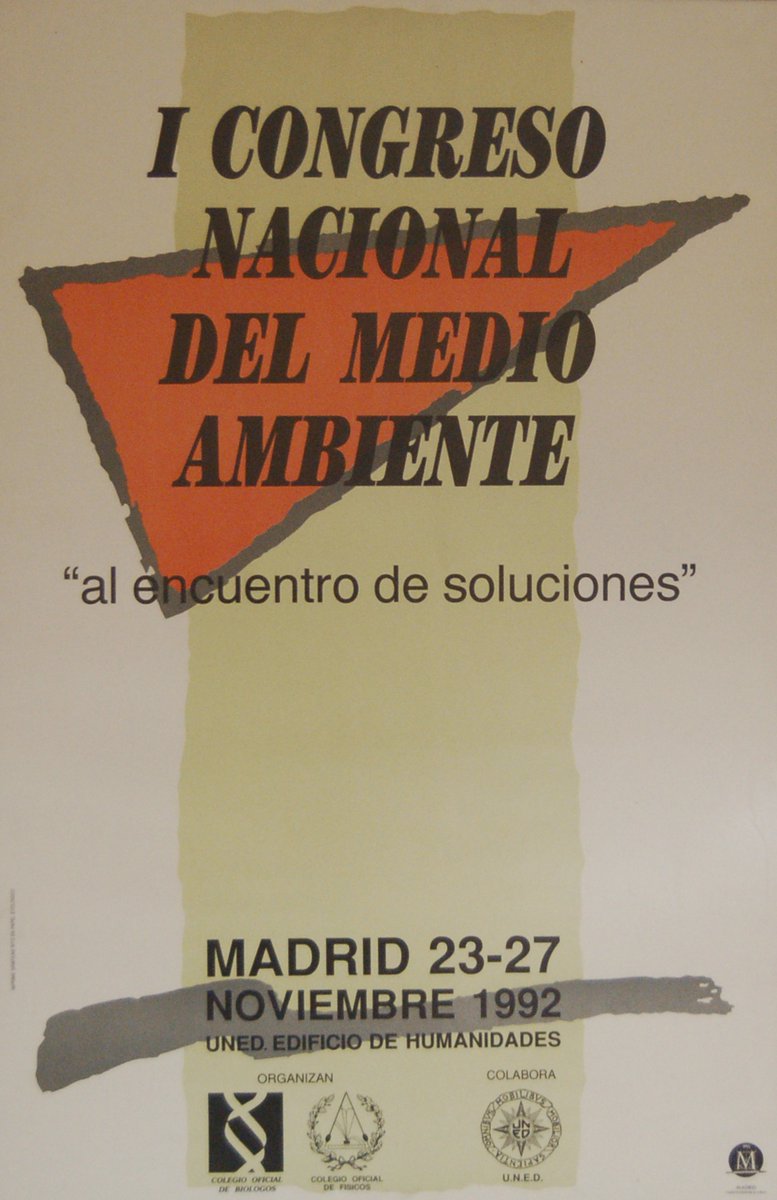 Arturolarena's tweet photo. #Sabíasque... en 1992 se celebró el 1er Congreso Nacional de Medio Ambiente (@info_conama), bajo el lema "Al encuentro de soluciones". En la clausura de aquella reunión la reina Sofía pidió un mayor compromiso para evitar la degradación de la Tierra. https://t.co/WIpPSSv1RI https://t.co/EcwL9aHp9G