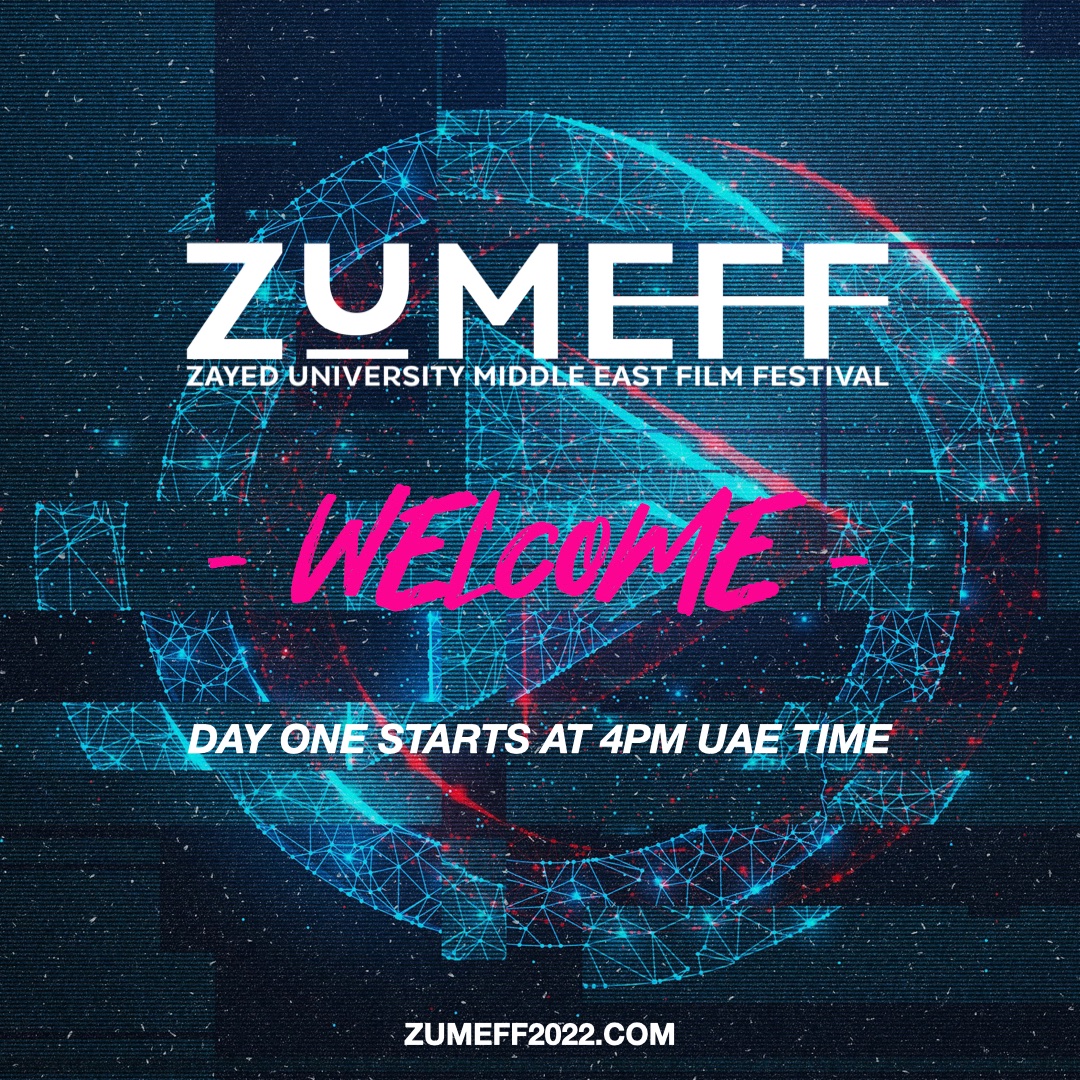 ZUMEFFx's tweet photo. Today is the day!

We have three exciting days planned for this year’s ZUMEFF. Day one will begin promptly at 4pm UAE time. It is sure to be an exciting week for #ZUMEFF2022! 

#ZUMEFF2022 #TheFutureofFilm https://t.co/p7drVI9X9H