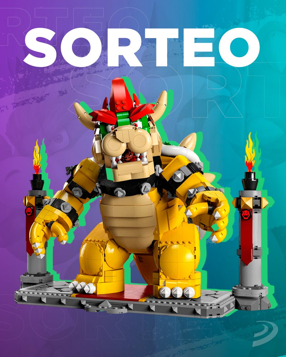 3djuegos's tweet photo. SORTEO 🔥 ¡Consigue esta brutal figura de Bowser de LEGO con 32 cm de altura!
➡️ Síguenos @3djuegos
➡️ RT este tuit
➡️ Usa #MyNintendoStoreBF y dinos cuál sería el mejor pack de consola para ti
Haz tu pack 👉 https://t.co/CgeZPys81r
Hasta 23:59 y solo España* https://t.co/mMhkiepNrF