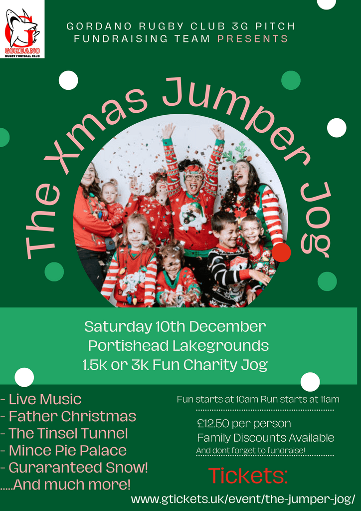The Xmas Jumper Jog - In Aid of our 3G Fund #Pitchero
gordanorfc.co.uk/calendar/event…