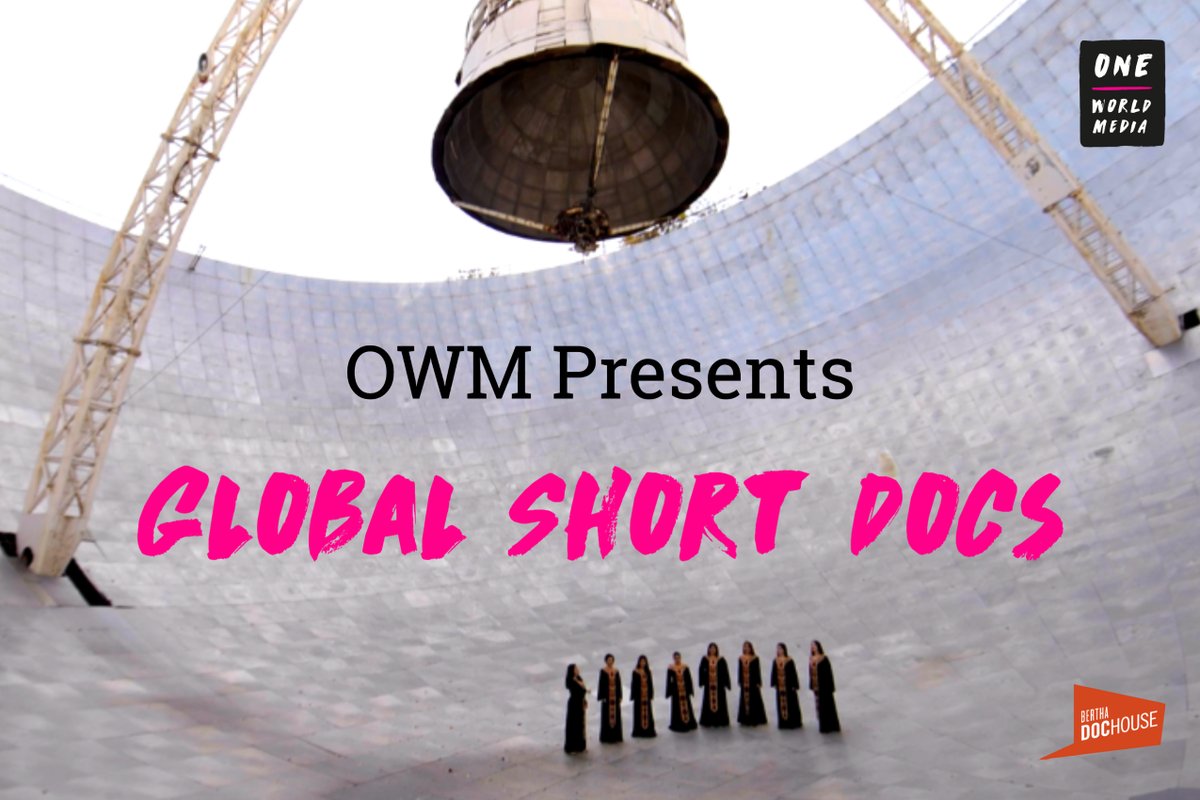 On Thursday we're joined by <a href="/onewm/">One World Media</a> who present a showcase of their Global Short Docs Forum 

A programme of short docs highlighting untold stories from around the world + Q&amp;A with the filmmakers: bit.ly/OWMBD

<a href="/KirahHeartsFilm/">Thaakirah Behardien</a> <a href="/Melaniegouby/">Mélanie Gouby</a> <a href="/MartaMiskaryan/">Marta Miskaryan</a> <a href="/KiranSheida/">Sheida Kiran</a>