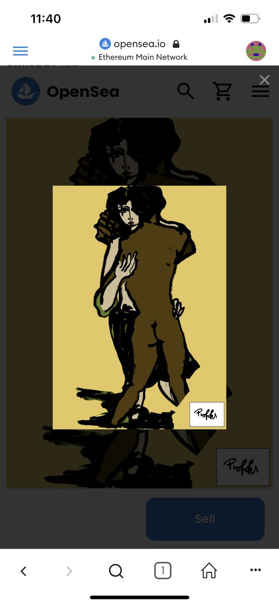 A couple of days ago I won an NFT giveaway 🙏 and could not be more happy! Austrian project, austrian artist, feminist and pro-active 💪. 

Ever heard of Lotte Profohs? ⤵️