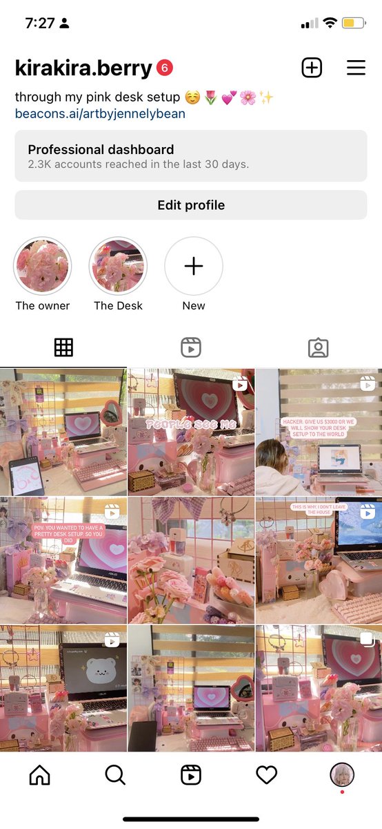 friends !! I started a deskgram ☺️✨🫶🏼🫶🏼 

If you're into cute and pretty contents maybe you'll like mine ?👉🏼👈🏼 

#desk #ArtistOnTwitter