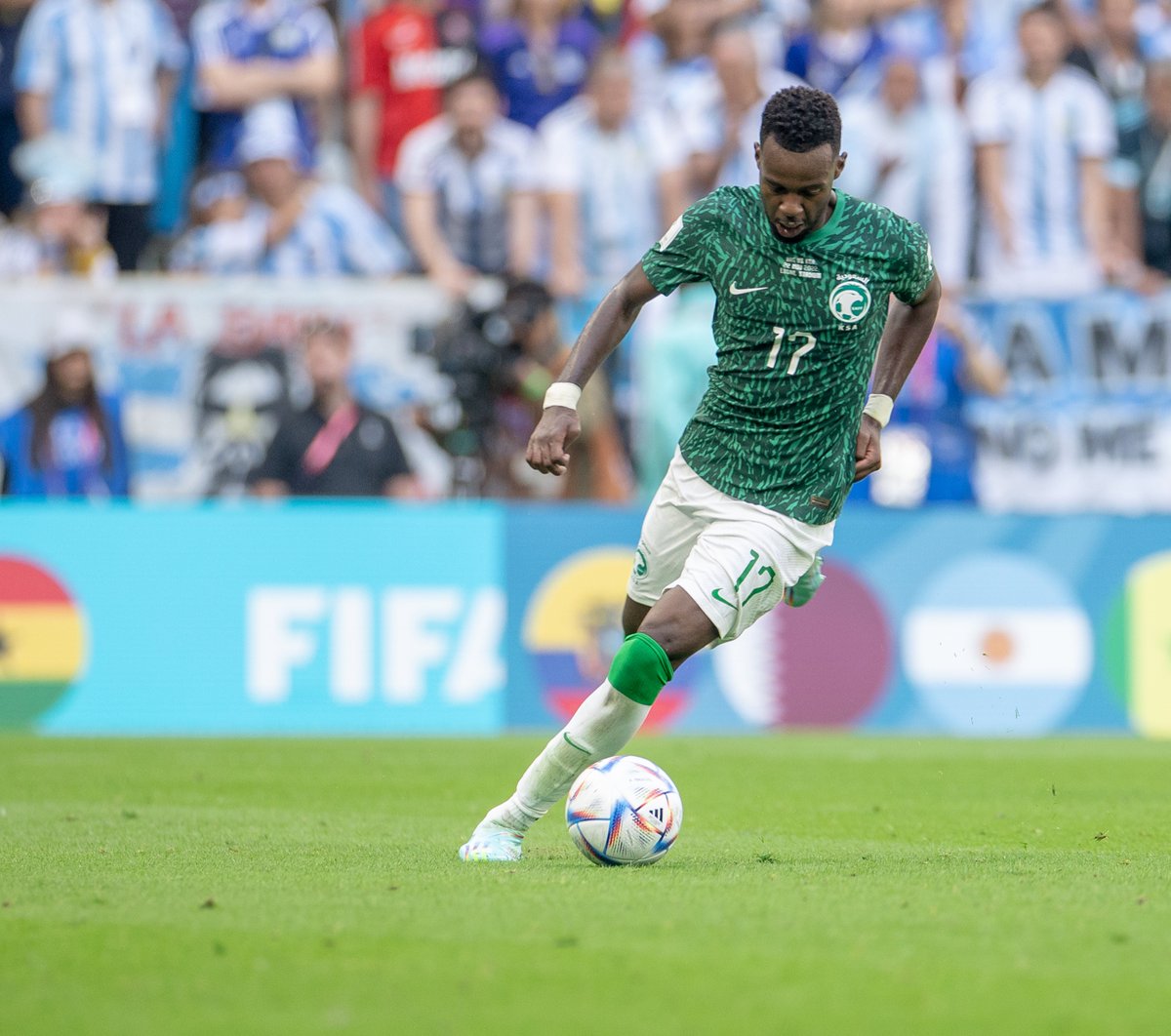 SaudiNT's tweet photo. 65' 📸 
🇸🇦 السعودية 2 - 1 الأرجنتين 🇦🇷
#السعودية_الأرجنتين https://t.co/ofzKMpsBRS