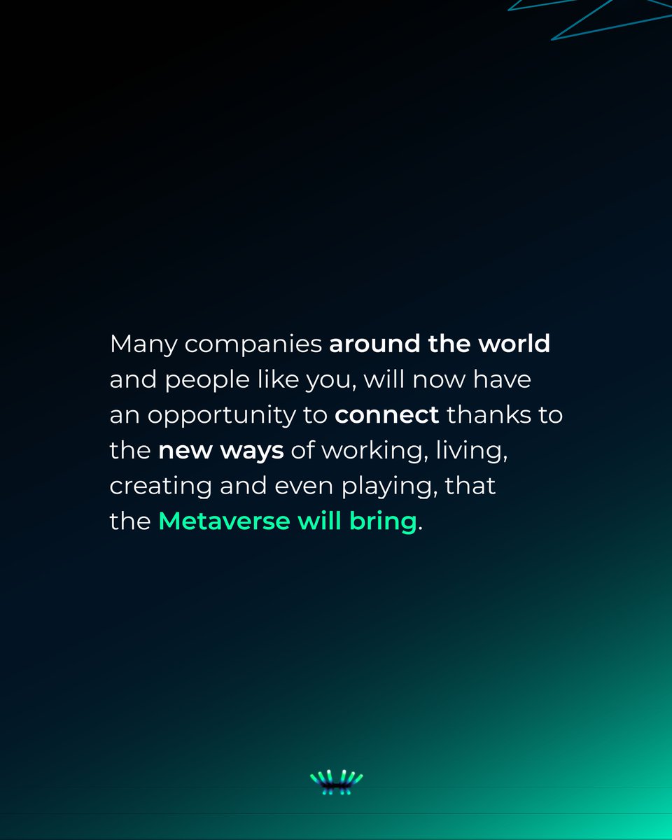 habytat_io's tweet photo. Who hasn't thought about doing a dream activity without having to move from where you are? 🙌🏼 We are always looking for ways to improve and facilitate the actions we develop in our professional, work and...
#Smarterverse #DatChat #Metaverse, #Web3 https://t.co/bfynsg2C6D