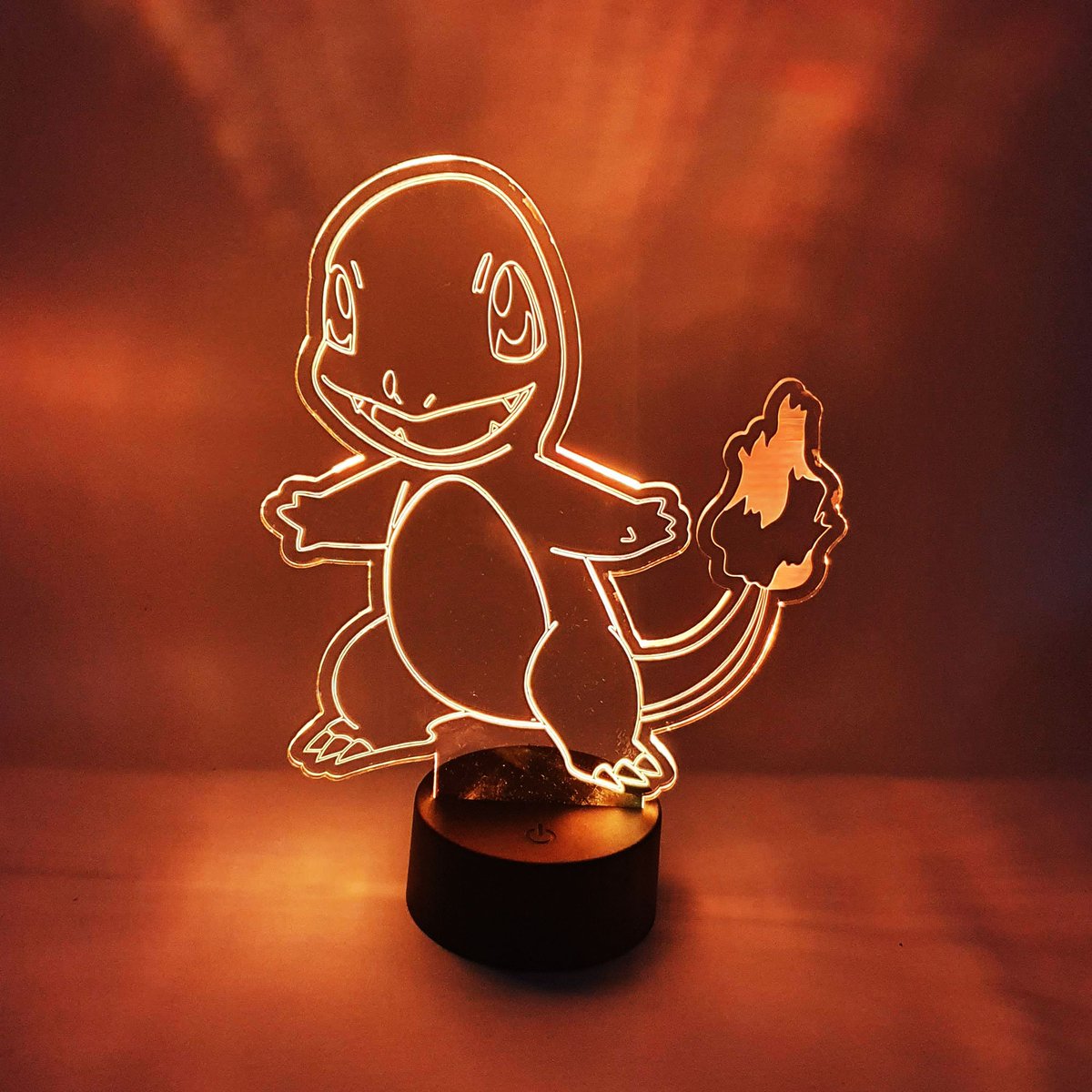 PuffinPlastics's tweet photo. One of our adorable Charmander LED lights being made and ready to ship off to its new home today.

We can make LED lights of any character! Pop us a message today to create yours. 

#pokemon #charmander #pokemonlight https://t.co/AcaxlCRlIi