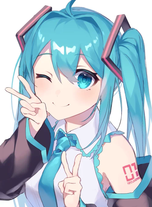 #いいツインテールの日 #初音ミクツインテといえばミクちゃん!! 