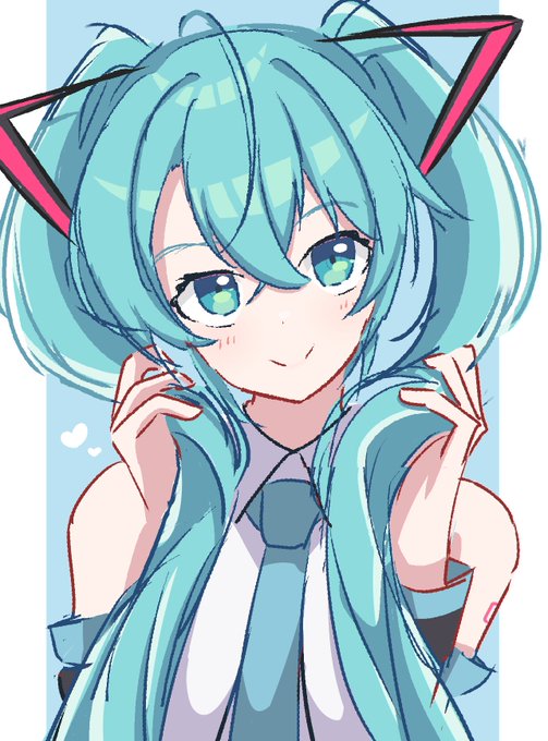 #いいツインテールの日 #初音ミク 