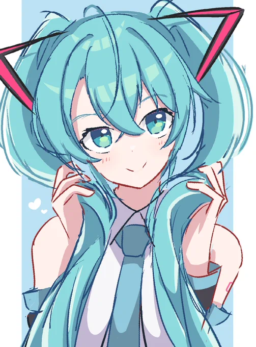 #いいツインテールの日 #初音ミク 