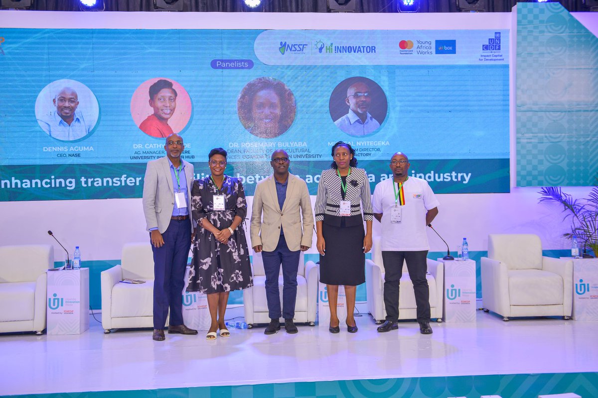 👍🏾 morning session at the #Uganda #Innovation #Week. Thanks <a href="/rkabushenga/">Snr. Cde. Robert Kabushenga</a> for ably moderating our session on #Knowledge #Transfer #Partnership between #industry and #academia. The discussions continue on line. <a href="/niyimic/">Michael Niyitegeka</a> <a href="/NASE_Africa/">NASE Africa</a> uiwug.com/watch-live/