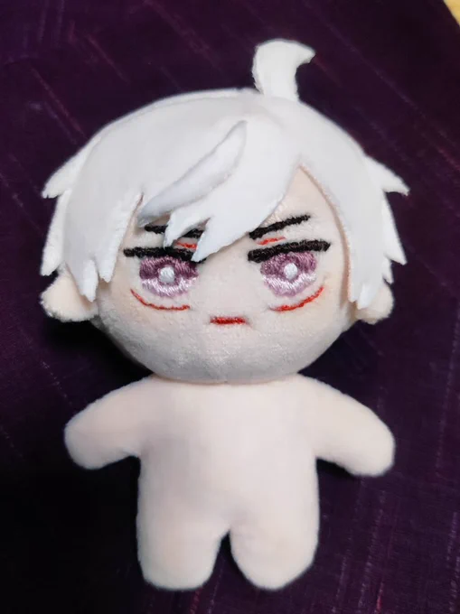 自作ぬい日記 その3ついに雪さんぬいが爆誕しました!!!なんかちょっと肥満だけど気にしない(笑)赤ちゃんみあって、おくるみしたくなる 