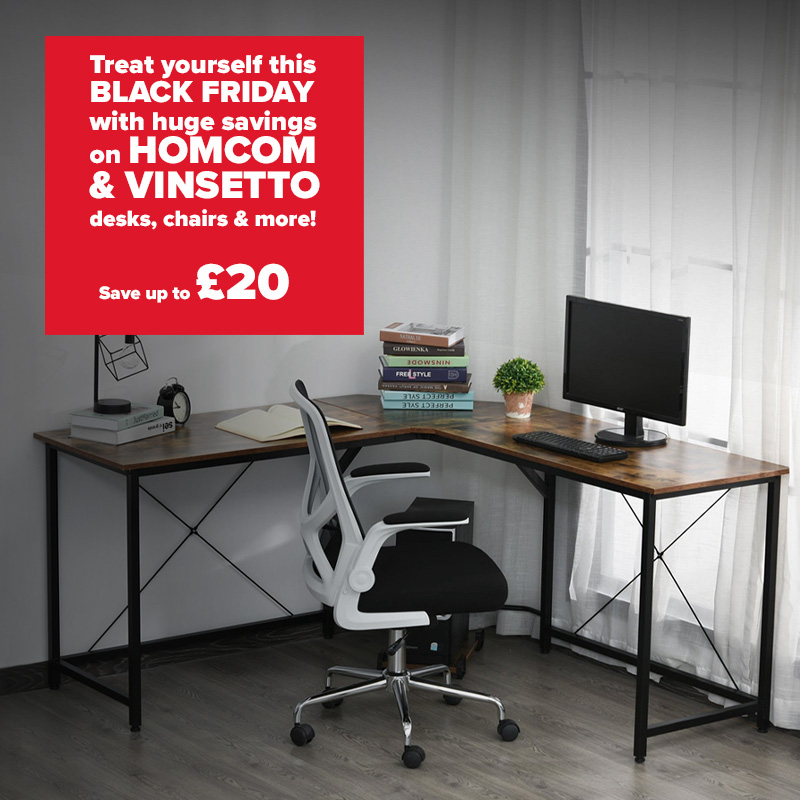 Want to upgrade your office space without splashing the cash?

At Office Outlet, we’ve got huge Black Friday deals on HOMCOM &amp; Vinsetto! Save up to £20 on desks, chairs &amp; more!

officeoutlet.com/collections/of…

#OfficeOutlet #BlackFriday