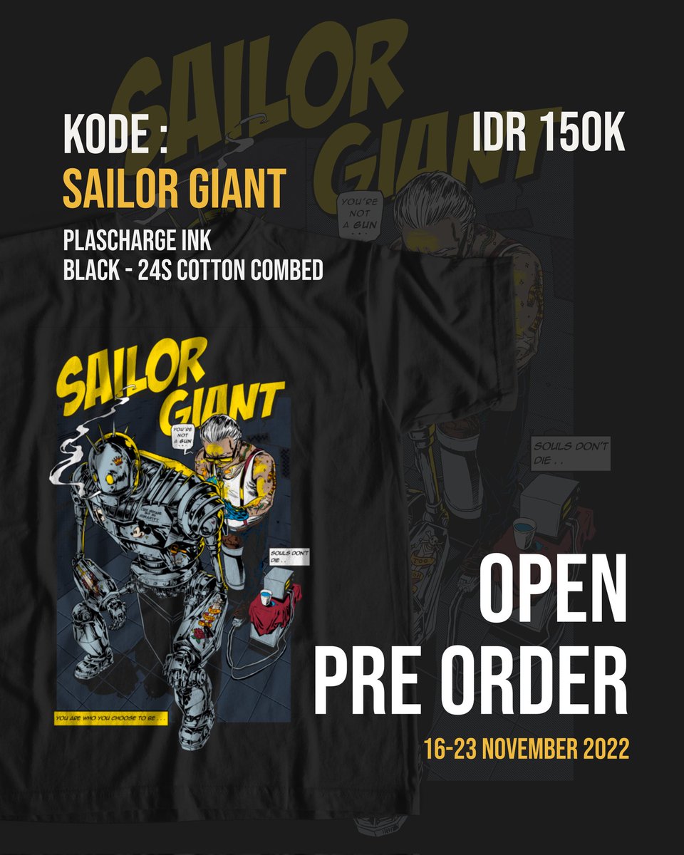 dhamarhapsara's tweet photo. OPEN PO
plascharge ink on 24s cotton combed tees!
Free ongkir sepulau Jawa.

DM now!
(Besok tutup) https://t.co/BH3tf0X7Io