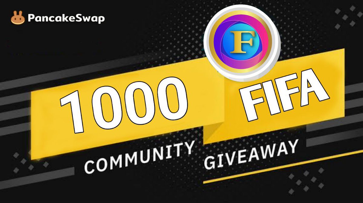 We've Reach 50k+ Member in our TG community. So we are giving giveaway to members.

Submit Your BEP-20 ADDRESS 👇

forms.gle/r1hGbKJnycDQVD…

Giveaway rewards will be distributed to your wallet address on 23th November and 100 lucky random participants will be rewarded.
#FIFAWORLD