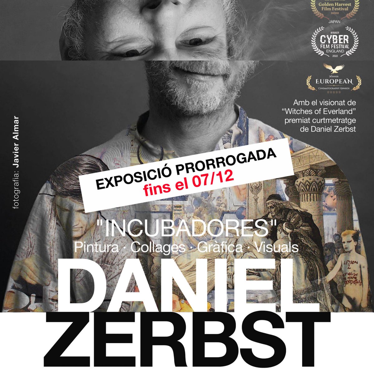 eleerasdigit's tweet photo. Bon dia artlovers, esteu d'enhorabona! Ampliem dates per visitar l'expo d'en DANIEL ZERBST al Show-room d'@ART_BRUTgallery!
@crisdefortunypa
@radiobanyoles
#banyoles #danielzerbst #javieralmar https://t.co/JZMH9Auic1