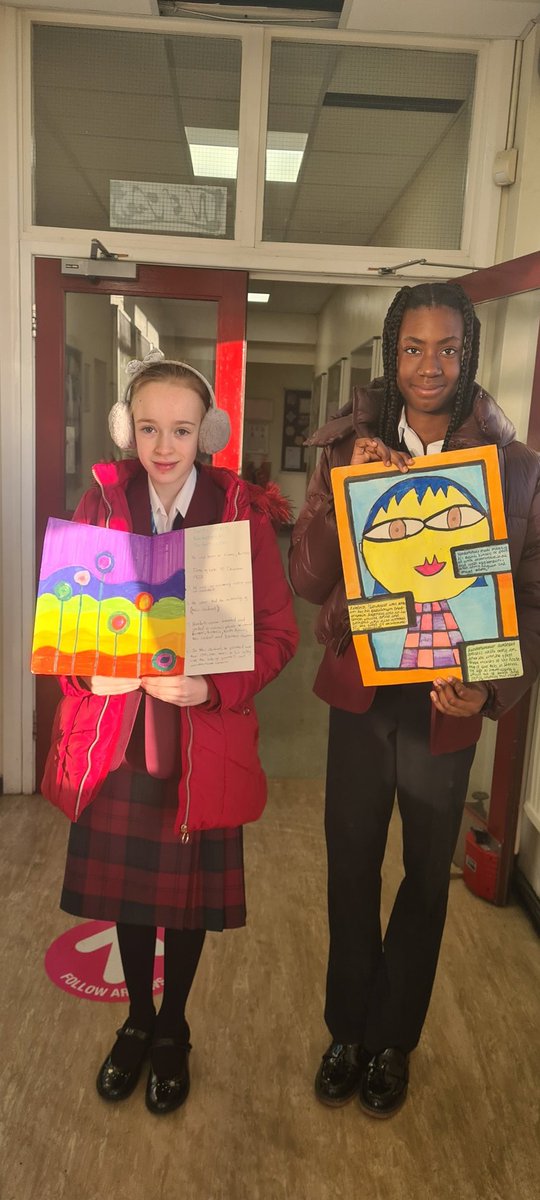 Another day and another reason to beam with pride. Absolutely amazing art homework from Zuzanna and Soluchi #proudachievementleader
 <a href="/StAnnes_N13/">St. Anne's Catholic High School for Girls</a>