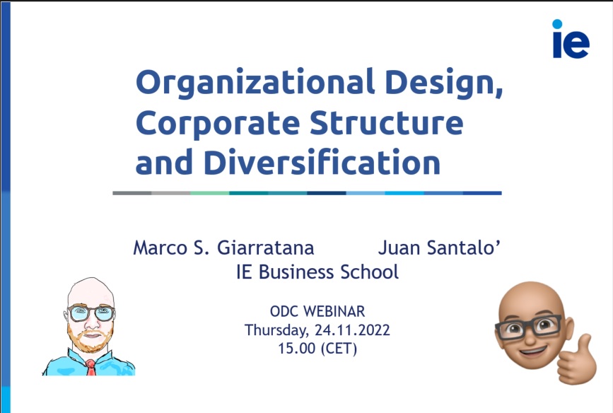 mgiarra72's tweet photo. Two days to go. @JuanSantalo @OrgDesignComm @Francisco_Brahm  @IEbusiness @IEuniversity  https://t.co/vvRCEvk1W6 https://t.co/lyliXvkzbF