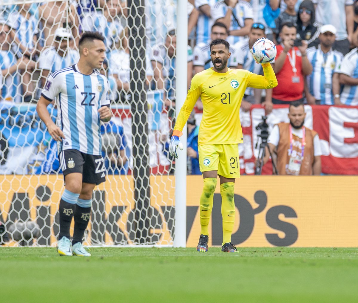 SaudiNT's tweet photo. 85' 📸 
🇸🇦 السعودية 2 - 1 الأرجنتين 🇦🇷
#السعودية_الأرجنتين https://t.co/hcltu743Fm