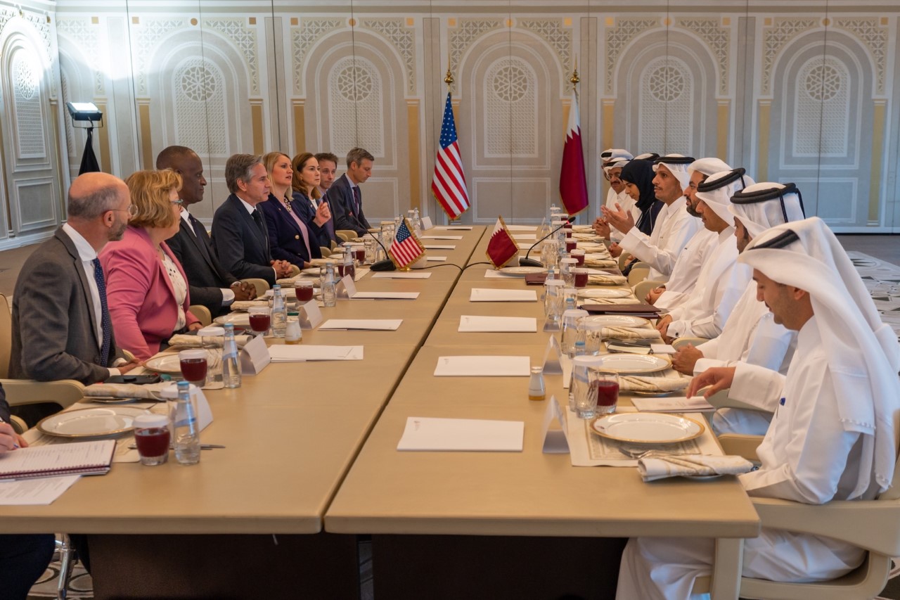 Qatar Emir, US Blinken discuss bilateral relations