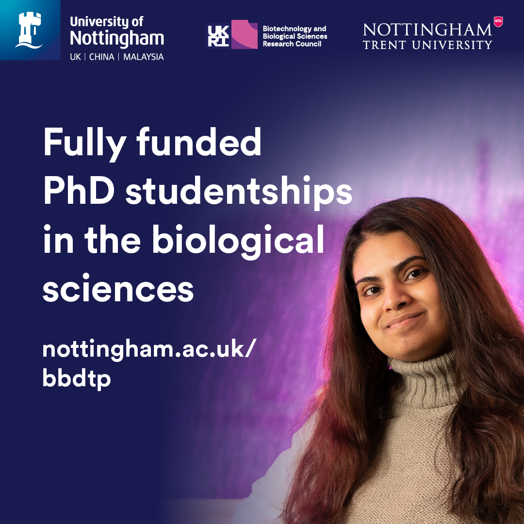 Nottingham BBSRC DTP tweet media