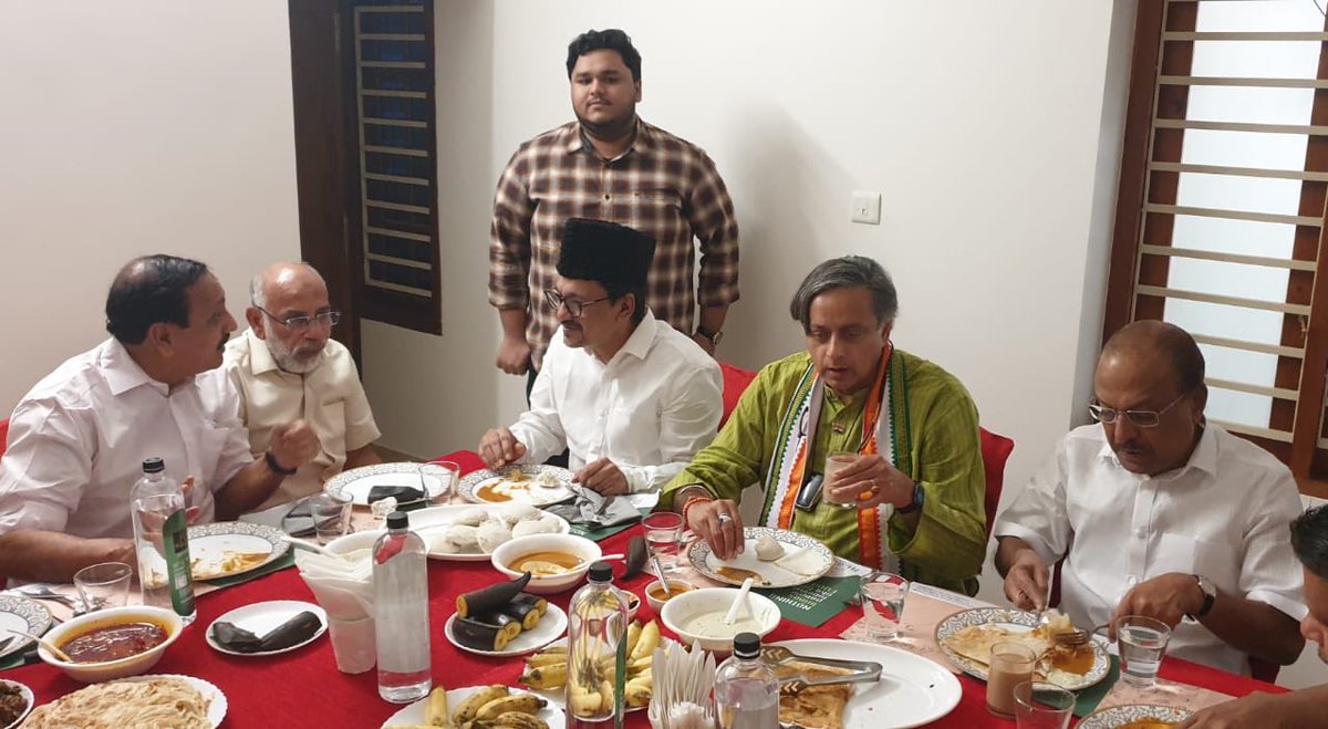 Udf Breakfast Shashi Tharoor on Twitter: