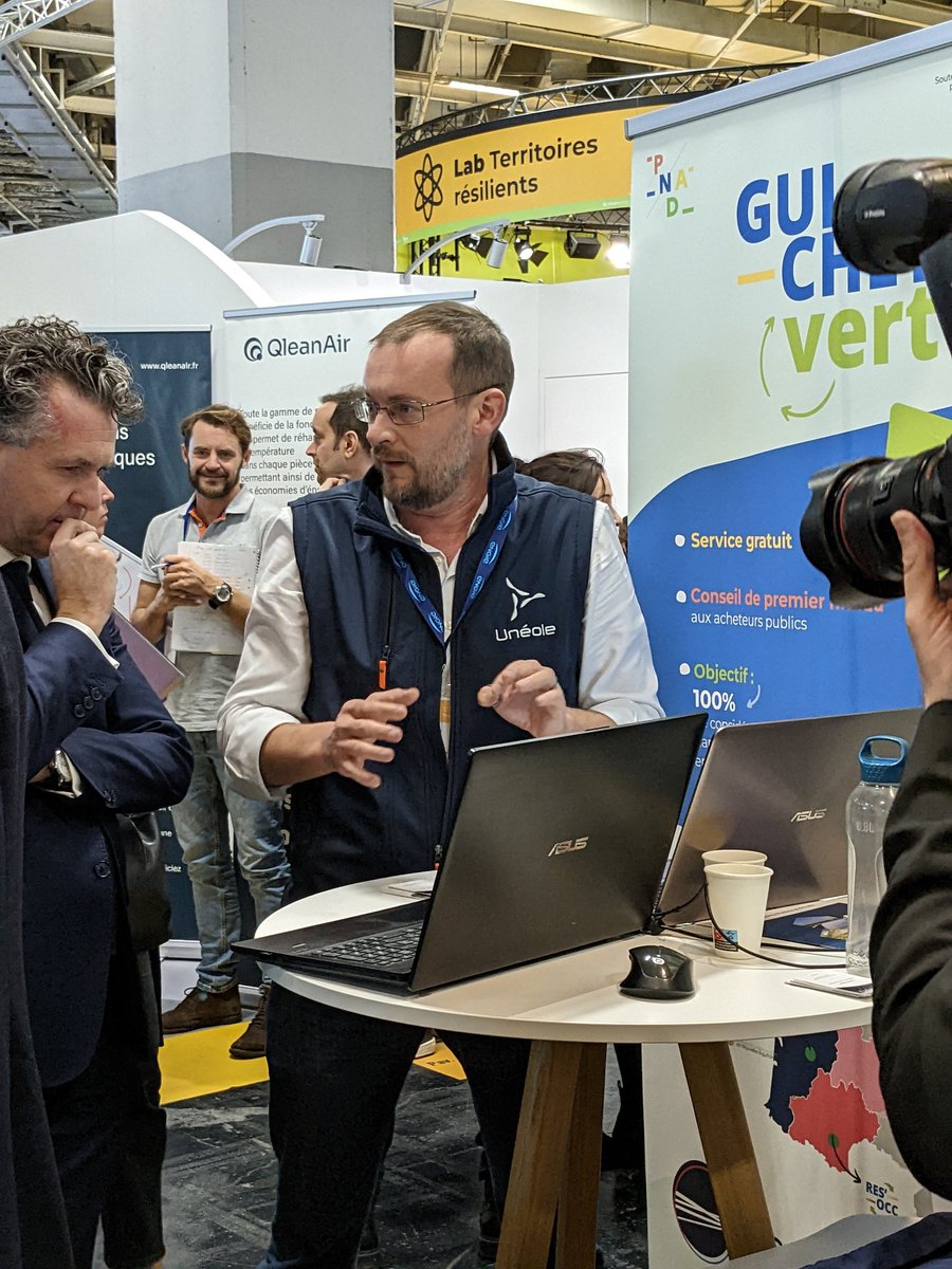 <a href="/Uneole/">ROOFUP</a> a aussi rencontré le ministre pour lui présenter sa solution de mix énergétique 
👉 uneole.fr

#SMCL