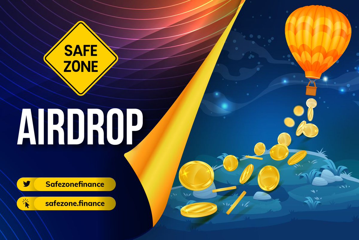 airdropblogs's tweet photo. 💥#Airdrop: SafeZone (SAFEZONE)

🏆Prize Pool: $125,000 in SAFEZONE

💰Rewards
- $10 in SAFEZONE, for 10k random users
- $25,000 in SAFEZONE for top 50 referrals

🔗Airdrop Link: https://t.co/2EN465bk2n

- Distribution date: Jan. 25, 2023

Website: https://t.co/Pr5iWbQ6MX https://t.co/FpX5ahFc8r