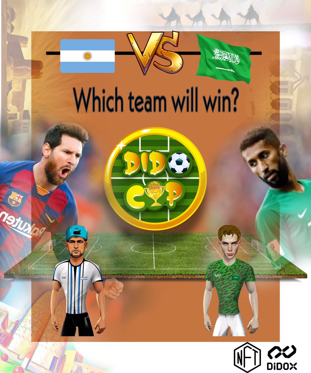 didocup's tweet photo. ⚽️🏆 Time to Make Predictions 🏆⚽️

▶️ 3rd day of #Football #tournament  #FIFAWORLDCUP #2022 in #Qatar

💸Buy your NFT at https://t.co/bqlBlFJpI7  &amp; Win the Grand Cash #Prize💰 https://t.co/2XDjjRatUK