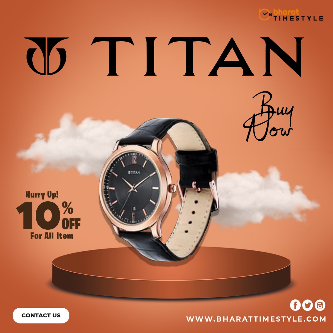 Bharattimestyle's tweet photo. Titan watch price in India comes well within an affordable range so that you can own premium, luxury watches without burning a hole in your pocket!

#bharattimestyle #watch #watches #watchesofinstagram #watchesformen #menswear #womensfashion #womenswear #mensfashion #style https://t.co/AaPsyll7rx