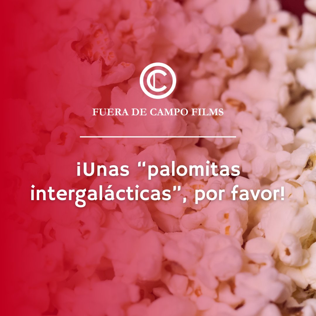 FueraCampoFilms's tweet photo. Si fuiste al cine este fin de semana, es posible que vieras un spot titulado “Palomitas Intergalácticas”, pero: ¿sabes de dónde viene? 

¡En nuestro nuevo artículo te lo explicamos! 🛸

Visita https://t.co/YvnFmvKfqN para enterarte. https://t.co/Y9ubp42iLE