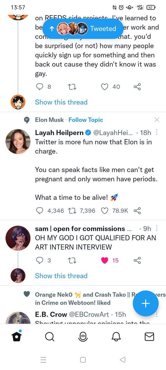 Tw: transphobia, scroll past of you need to

Yo what the actual fuck?
I spy with my little eye an artist who is moving away from this platform (me)