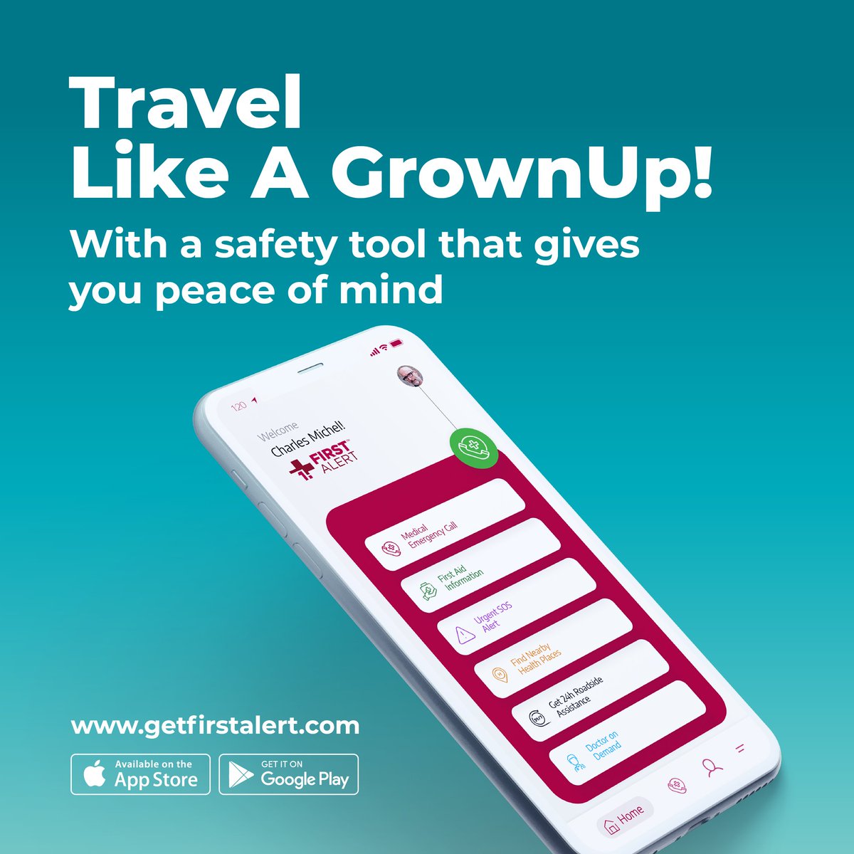 You don't have to be a grown-up to know First Alert is a good choice.

We could all do with some peace of mind on our next trip.
#peaceofmind #safetymatters #grownupproblems #firstalert #travelsafety
