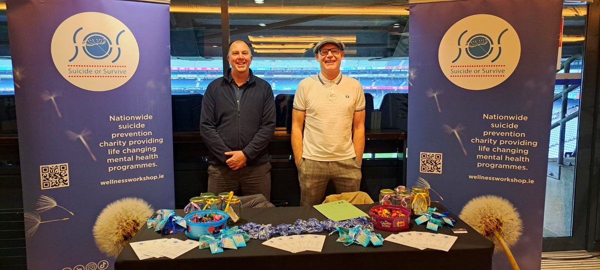 Fantastic to be part of the HSE National Traveller Mental Health Conference today in Croke Park. Facilitators Pat Kavanagh & Keith Kelly are representing team SOS at our wellness and information stand. Great to meet so many positive people creating change.
#travellermentalhealth