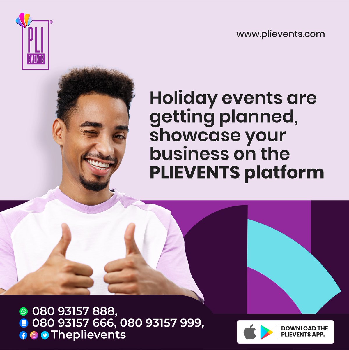 theplievents's tweet photo. Who else can smell the holiday's 😀😃... Parties everywhere. 

To get started with your event. 

Visit our website (Link In Bio) 

Or contact us through the following channels. 

📞 08093157888, 08093157666, 08093157999
https://t.co/tra3tdgN9I

#plievents #theplievents https://t.co/cKfc54NmYQ