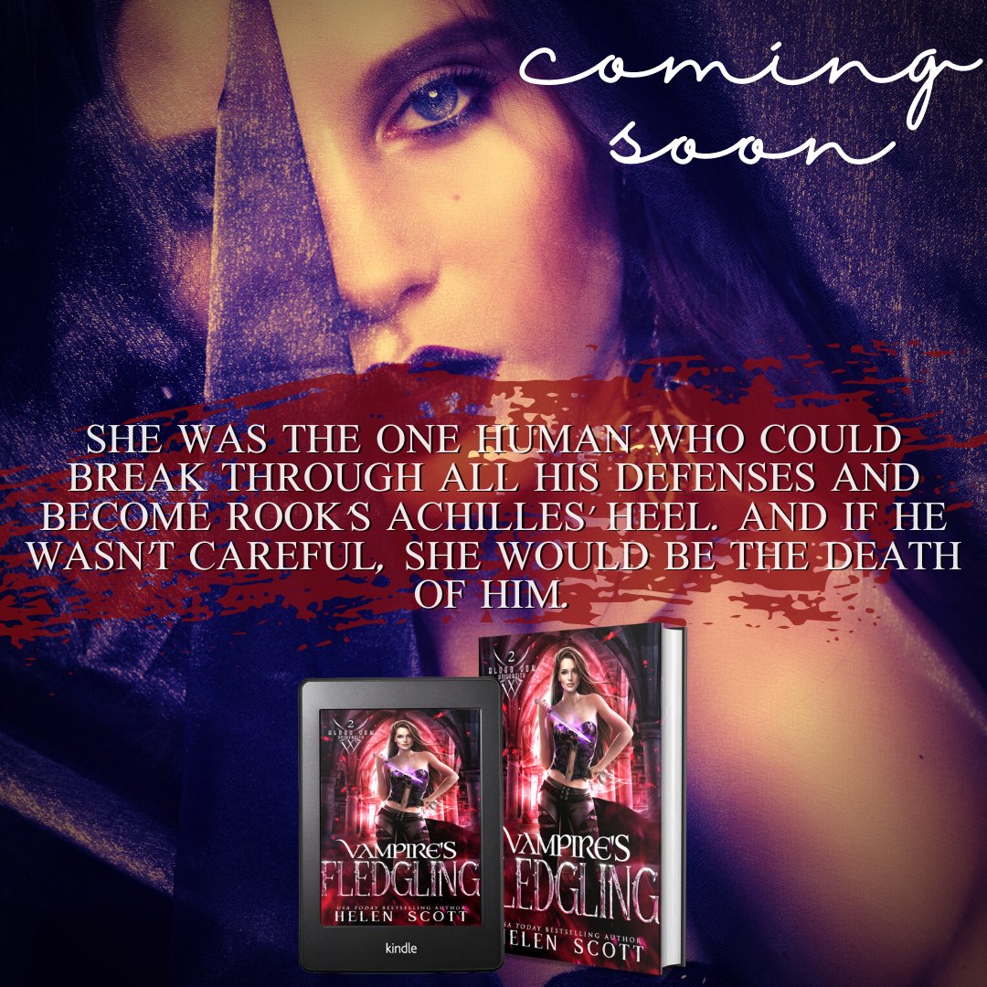 #teasertuesday

Vampire's Fledgling is so close! Are you ready to dive back in?

Still time to preorder:
geni.us/VampiresFledgl…

#bloodvow #vampiresfledgling #helenscott #paranormalromance #books #indieauthor #reverseharem #whychooseromance