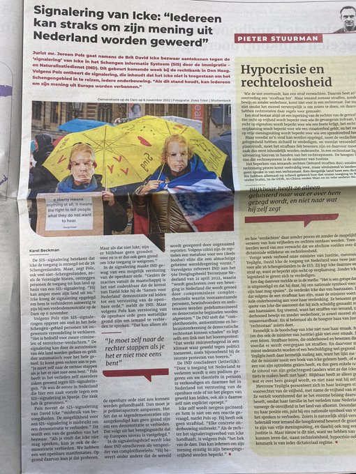 Onze jurist @JeroenPols @viruswaarheid gaat namens @DavidIcke_ bezwaar aantekenen tegen de &lsquo;signalering&rsquo;<a class="tags" target="_blank" title="On Twitter" href="/?out=eyJ0eXAiOiJKV1QiLCJhbGciOiJIUzUxMiJ9.eyJpYXQiOjE3MjA4ODM0OTksImlzcyI6InR3cG9ybnN0YXJzLmNvbSIsIm5iZiI6MTcyMDg4MzQ5OSwiZXhwIjoxNzUyNDE5NDk5LCJyZWRpcmVjdF91cmwiOiJodHRwczovL3R3aXR0ZXIuY29tL0plcm9lblBvbHMifQ.6eW8unHjB_AaF9c6cGHQPNt3Dx-0cHPIt1KLSVJHpItn9L8RUGTqfJ1AkR0_BFdHoZDcz7Le7tgFIumBVDQ0ug">@JeroenPols</a><a class="tags" target="_blank" title="On Twitter" href="/?out=eyJ0eXAiOiJKV1QiLCJhbGciOiJIUzUxMiJ9.eyJpYXQiOjE3MjA4ODM0OTksImlzcyI6InR3cG9ybnN0YXJzLmNvbSIsIm5iZiI6MTcyMDg4MzQ5OSwiZXhwIjoxNzUyNDE5NDk5LCJyZWRpcmVjdF91cmwiOiJodHRwczovL3R3aXR0ZXIuY29tL3ZpcnVzd2FhcmhlaWQifQ.cmFHZ3zAI-6-q5j1sgfslV9I_Psp6O_lnbbCHSPIMl8HfRbFgcfVjqWlCYtWiPt34HELEicn-35smziHHgfrlg">@viruswaarheid</a><a href="/tag/freemax"class="tags"><span>#freemax</span></a>