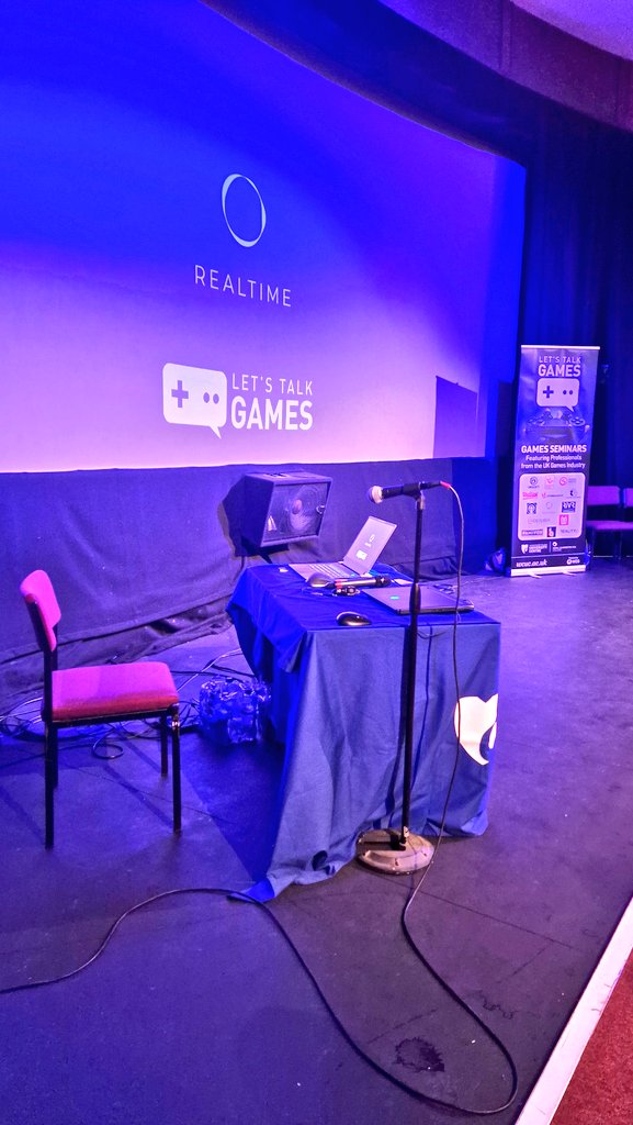 Congrats to <a href="/WCollegeGroup/">WCG</a> / <a href="/WCGamesArt/">WCGames Art</a> for a sold out 'Lets Talk About Games' event at <a href="/spacentre/">Royal Spa Centre & Town Hall</a> today. The building is buzzing with the next generation of sector creatives 👌